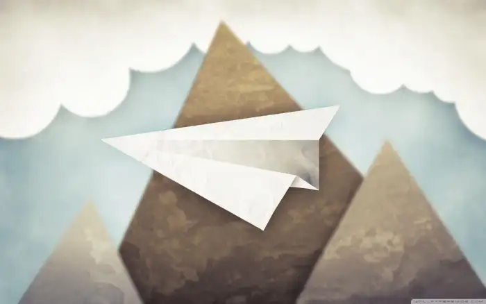 Paper Plane Background HD Images