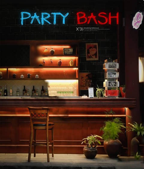 Party Bash CB Background HD