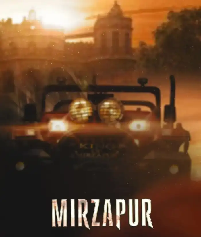 Photo Editing Mirzapur Row Of Cars On A Road Background