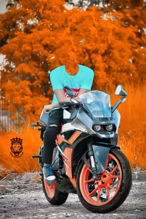 Photography Bike Boy Photo Editing Background