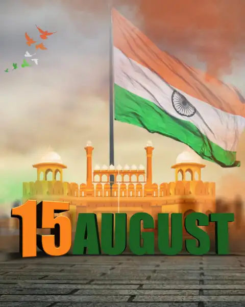 Photoshop 15 August Editing Background HD  For Independence Day