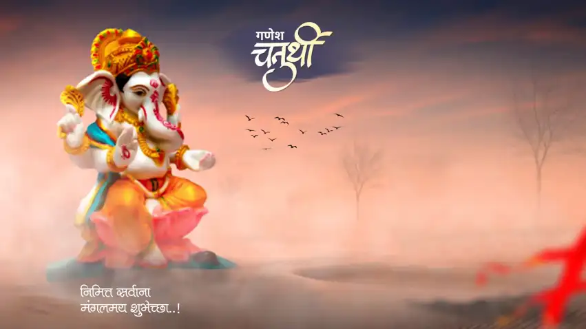 Photoshop Ganesh Chaturthi Editing Background  Full HD