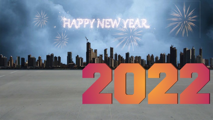 Photoshop  Happy New Year 2022 CB PicsArt Editing Background