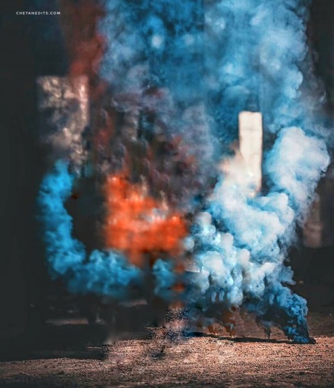 Picsart Color Smoke Editing Background