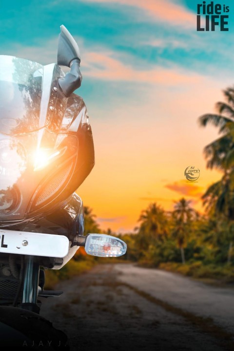 Picsart Editing Bike Background