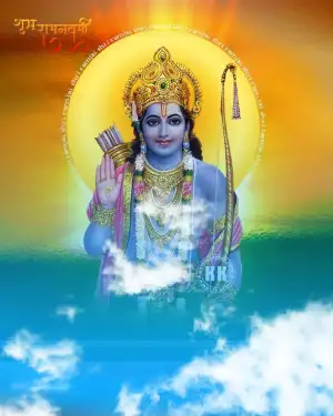 Picsart Editing CB Happy Ram Navami Background