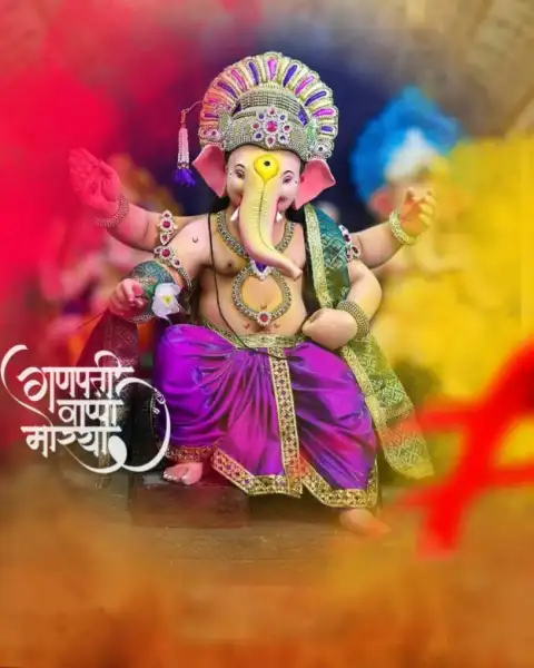 Picsart Ganesh Chaturthi Statue Background HD Free Download