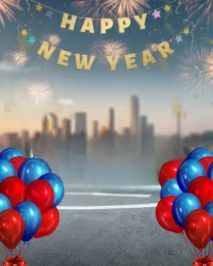 Picsart Happy New Year 2023 Background  For Images Editing