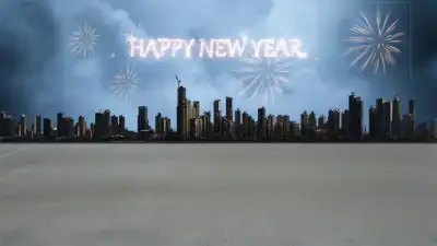 Picsart Happy New Year 2023 Background For Photoshop