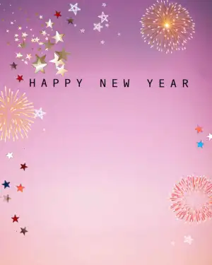 Picsart Happy New Year 2023 Pink CB Background