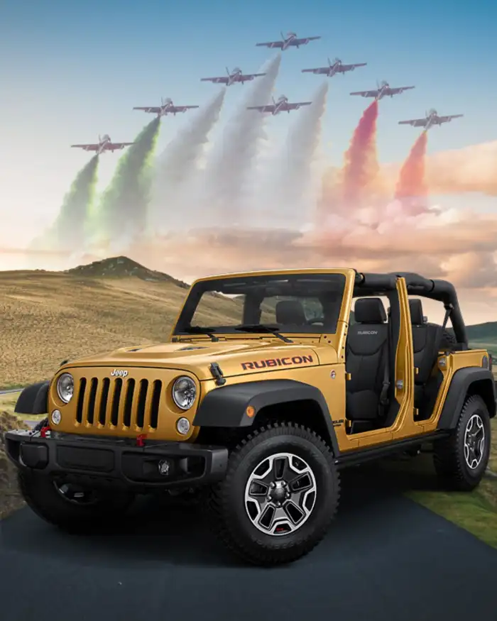 PicsArt Jeep Yellow 15 August Editing Background HD Download