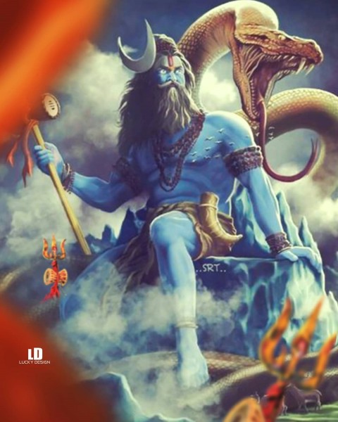 Picsart Mahadev Photo Editing Background