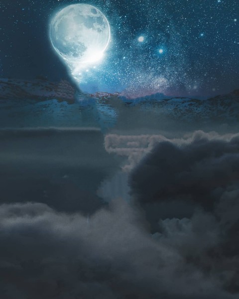 Picsart Moon Editing CB Background