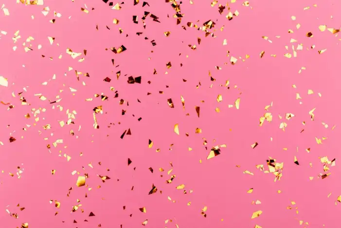 Pink Glitter Gold Falling Background HD Images