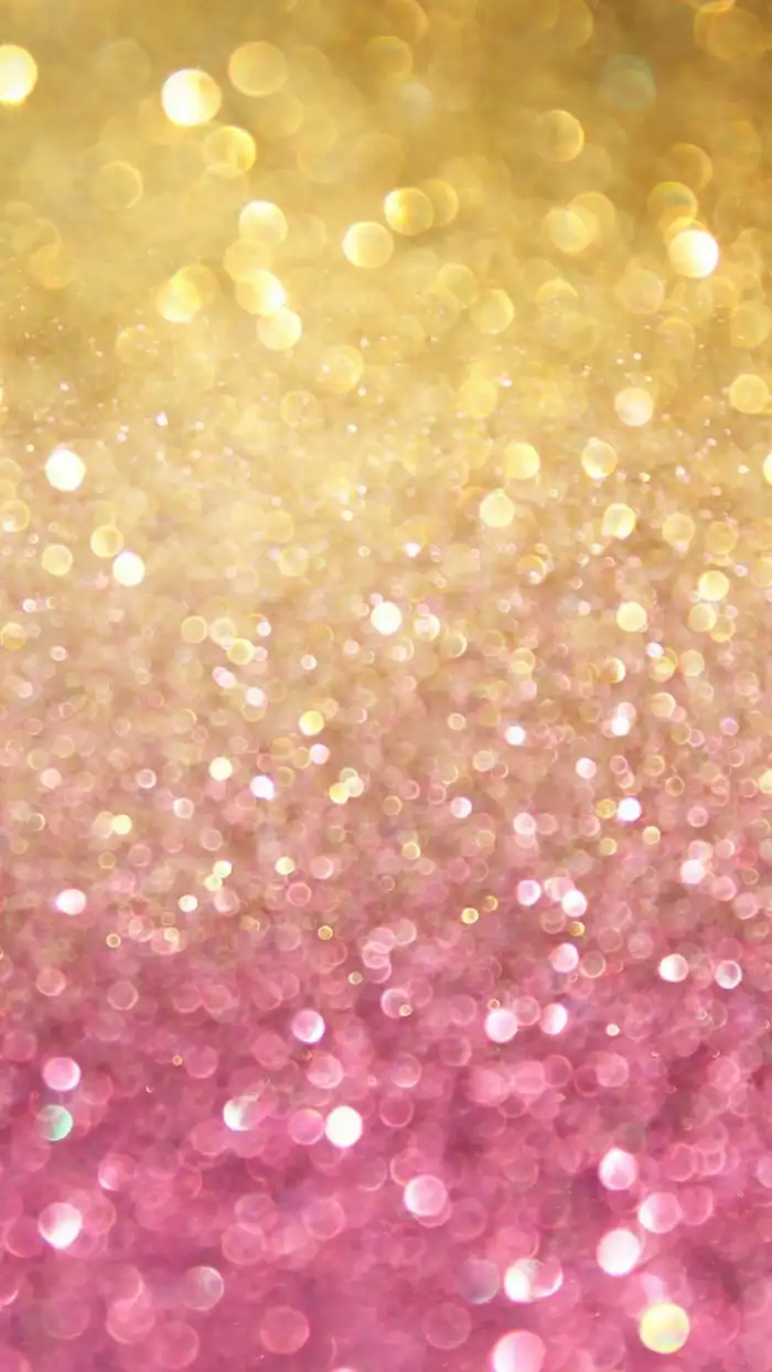 Pink Gold Glitter Mobile Phone iPhone Background