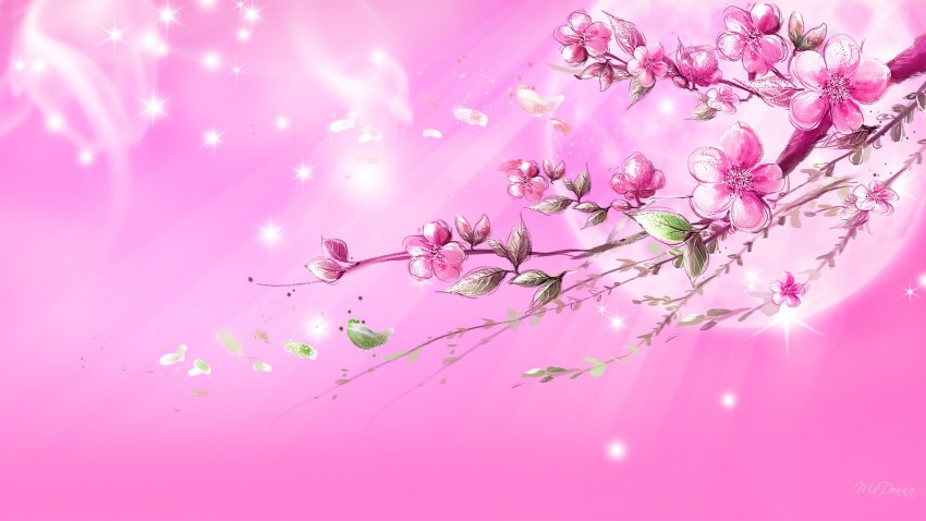 Pink  PowerPoint PPT Background HD