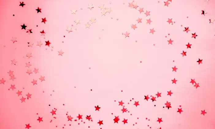 Pink Star Glitter Background HD Images