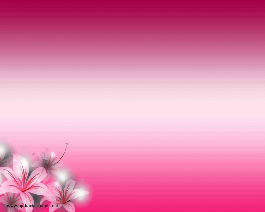 PPT Flower PowerPoint Background  Download