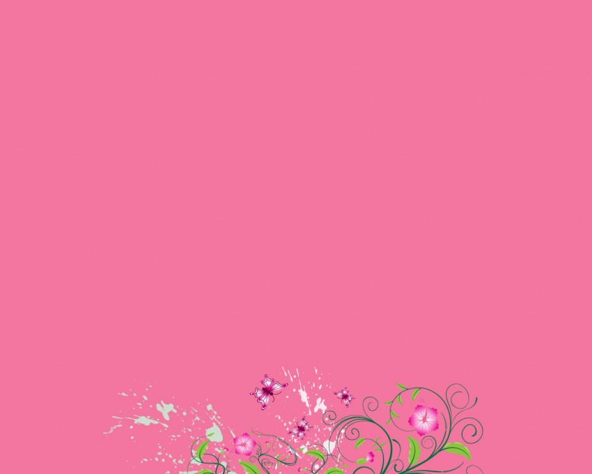 Pretty Flowers PowerPoint PPT Background