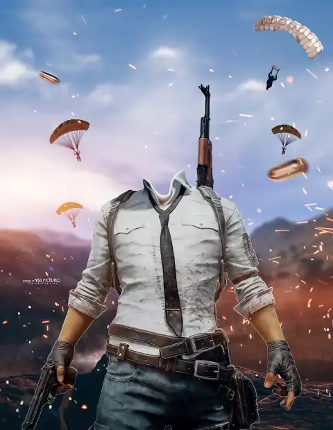 PUBG Body   Cut Face Picsart Editing Background