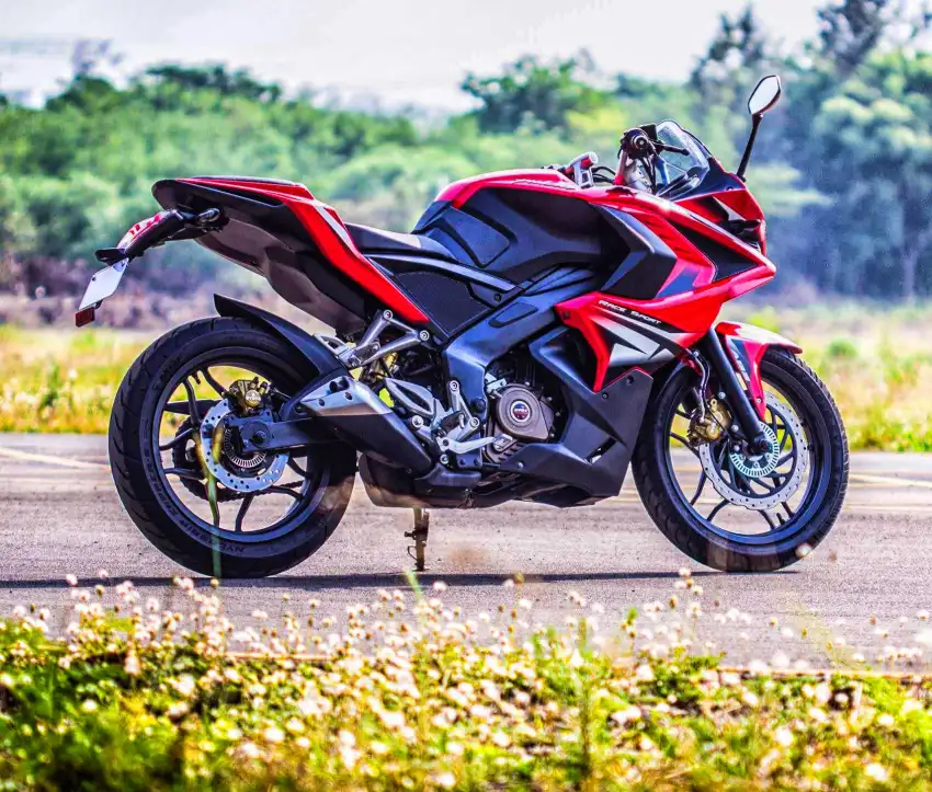 Pulsar Bike Red Black CB Editing Background HD Download