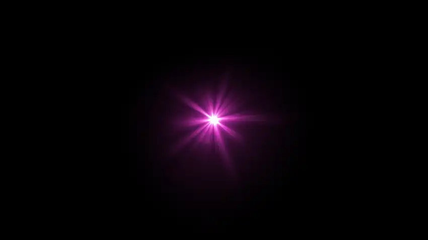 Purple Colorful Lens Flare PNG Background