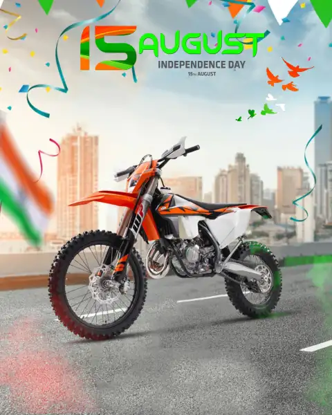 Racing Bike Independence Day 15 August CB Editing Background HD