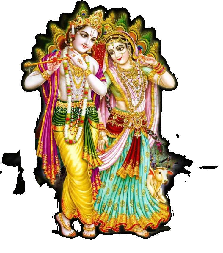 Radha  Krishna PNG Images HD Background