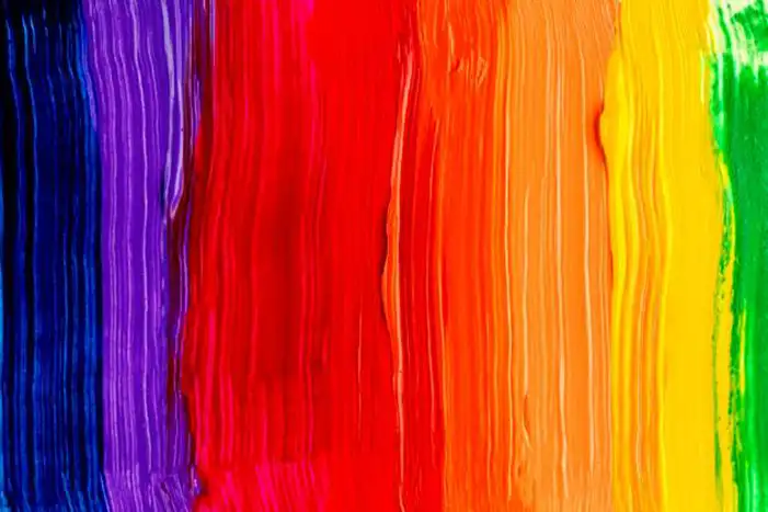 Rainbow Color Wood Background HD Images