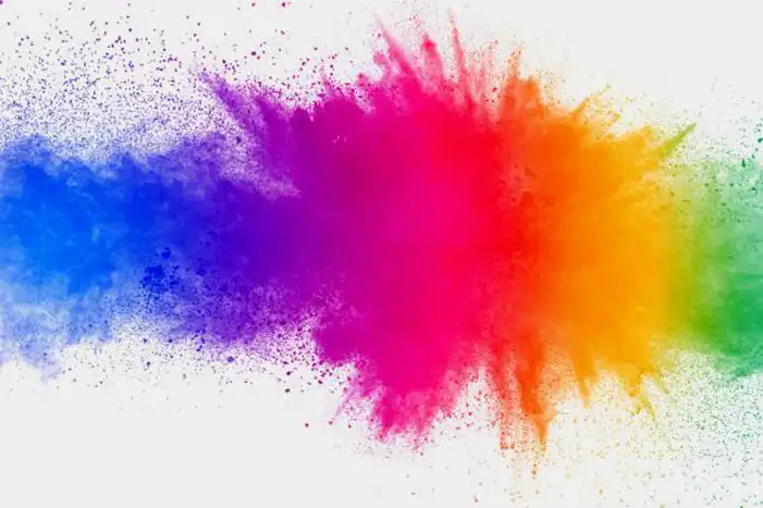 Rainbow Paint Brush Background HD Images