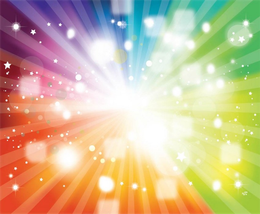 Rainbow PowerPoint PPT Background