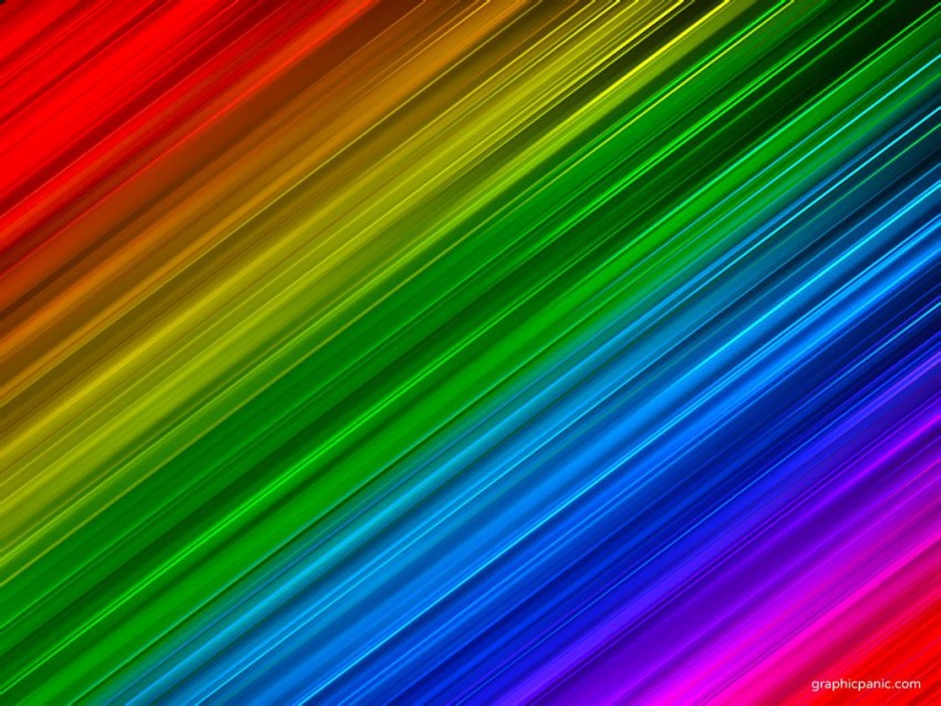 Rainbow PowerPoint PPT Background