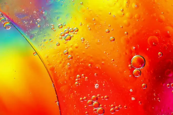 Rainbow Water Drop Background HD Images