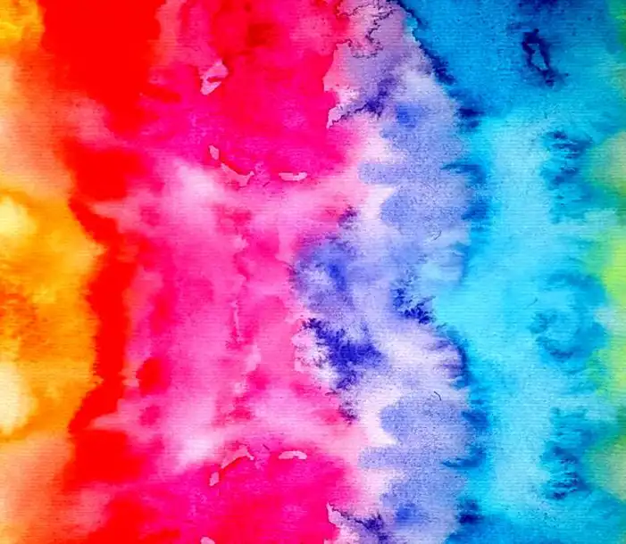 Rainbow Watercolor Painting Background HD Images