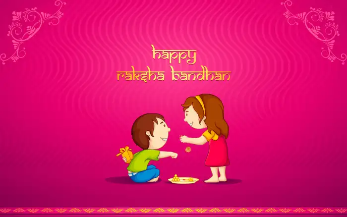 Rakhi Raksha Bandhan Brother Sister Background  HD Images