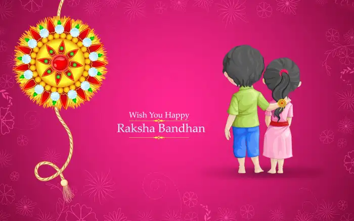 Rakhi Raksha Bandhan Brother Sister Background  HD Images