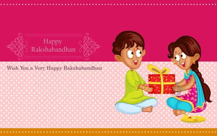 Raksha Bandhan Brother Sister Background