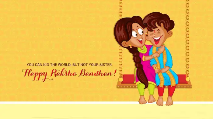 Raksha Bandhan Brother Sister Background