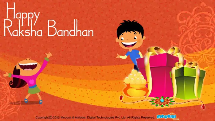 Raksha Bandhan Brother Sister Background