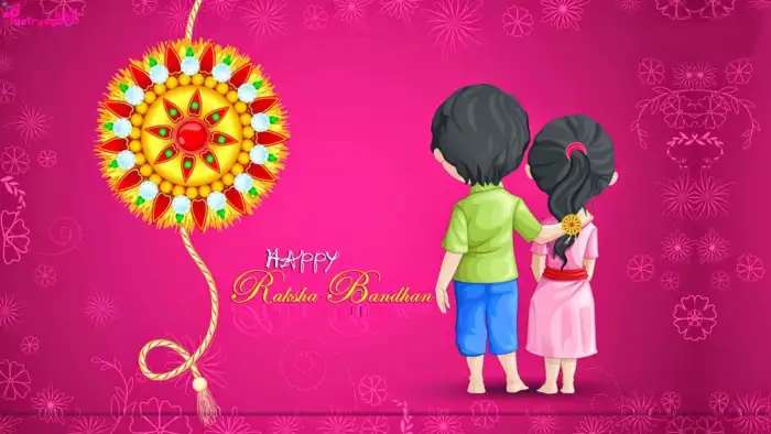 Raksha Bandhan Brother Sister Background