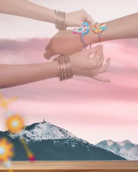 Raksha Bandhan Hand Rakhi CB Editing Background HD