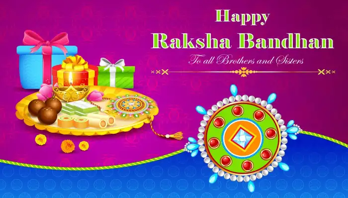 Raksha Bandhan Poster Banner Free Background