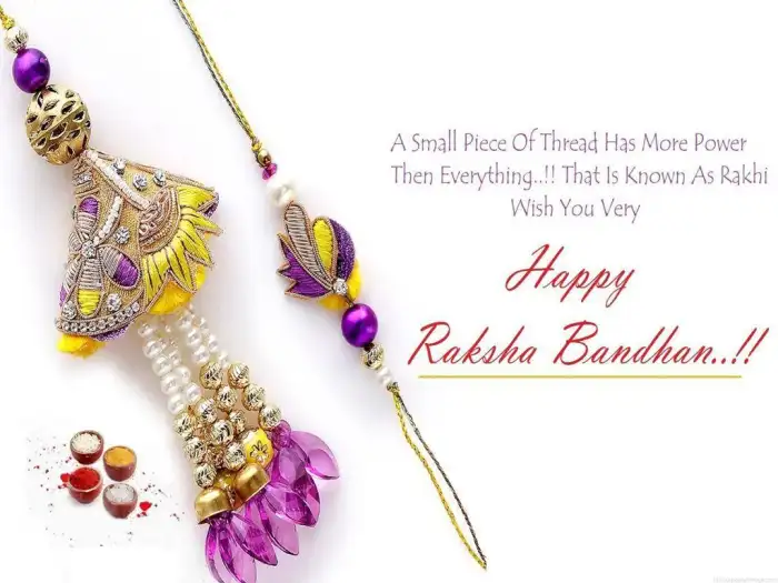 Raksha Bandhan White Rakhi Background HD Images