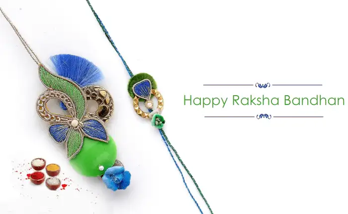 Raksha Bandhan White Rakhi Background HD Images