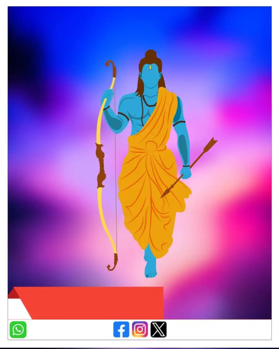 Ram Mandir Pran Pratishtha Background For Banner Poster Editing