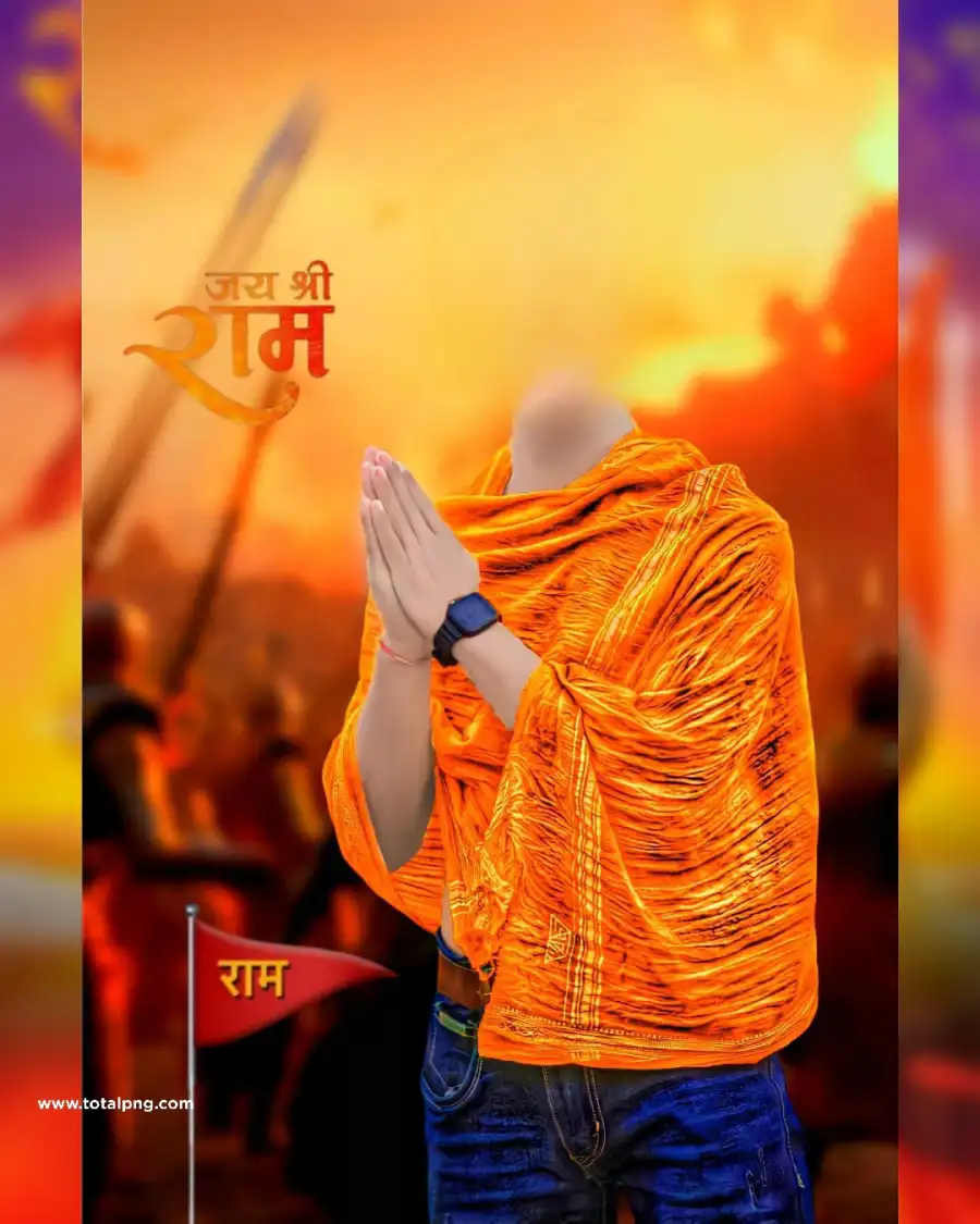 Ram Navami Boy Body Without Head Background