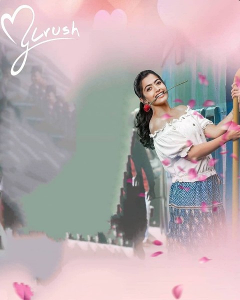 Rashmika PicsArt Editing Background