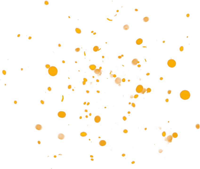 Realistic Fire Sparks PNG Transparent Background