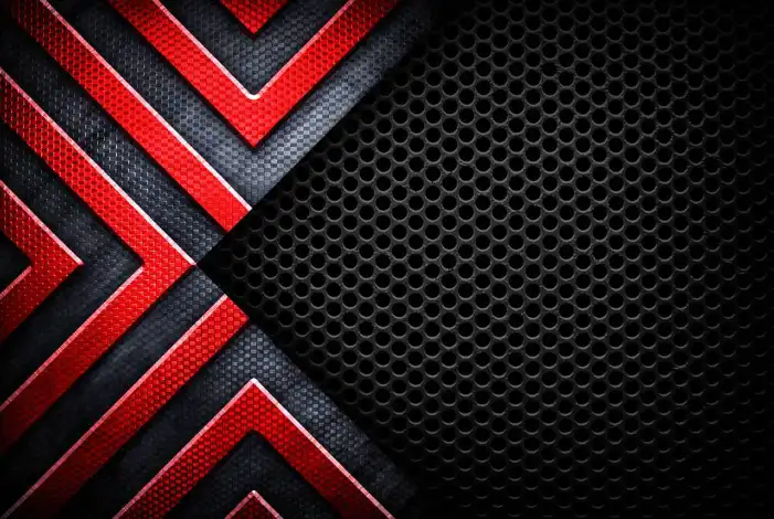 Red And Black Abstract Elegant Geometric Background HD