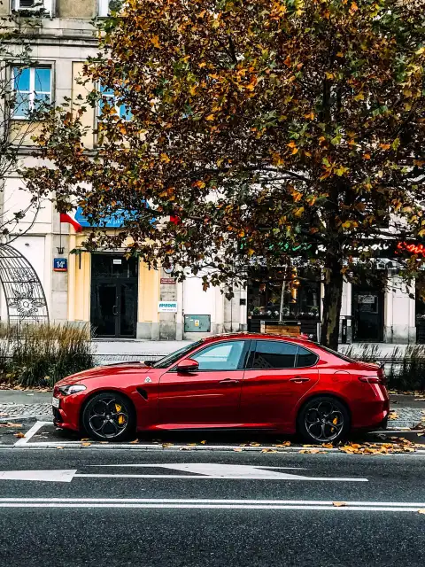 Red Car On Road Editing Background HD Download Free